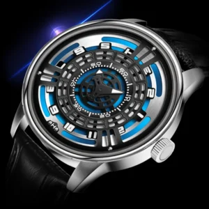 pindu-mechanical-wristwatches-blue-hollow-dial-warp-engine-concept-leather-watch-rotating-arabic-numerals-luminous-reloj-webp