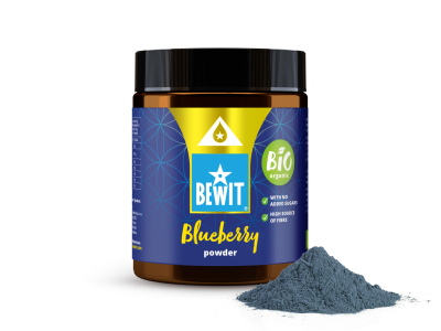 Borówka liofilizowana – proszek, BIO RAW