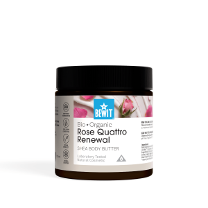 Różane masło shea do ciała Quattro Rose Renewal BIO