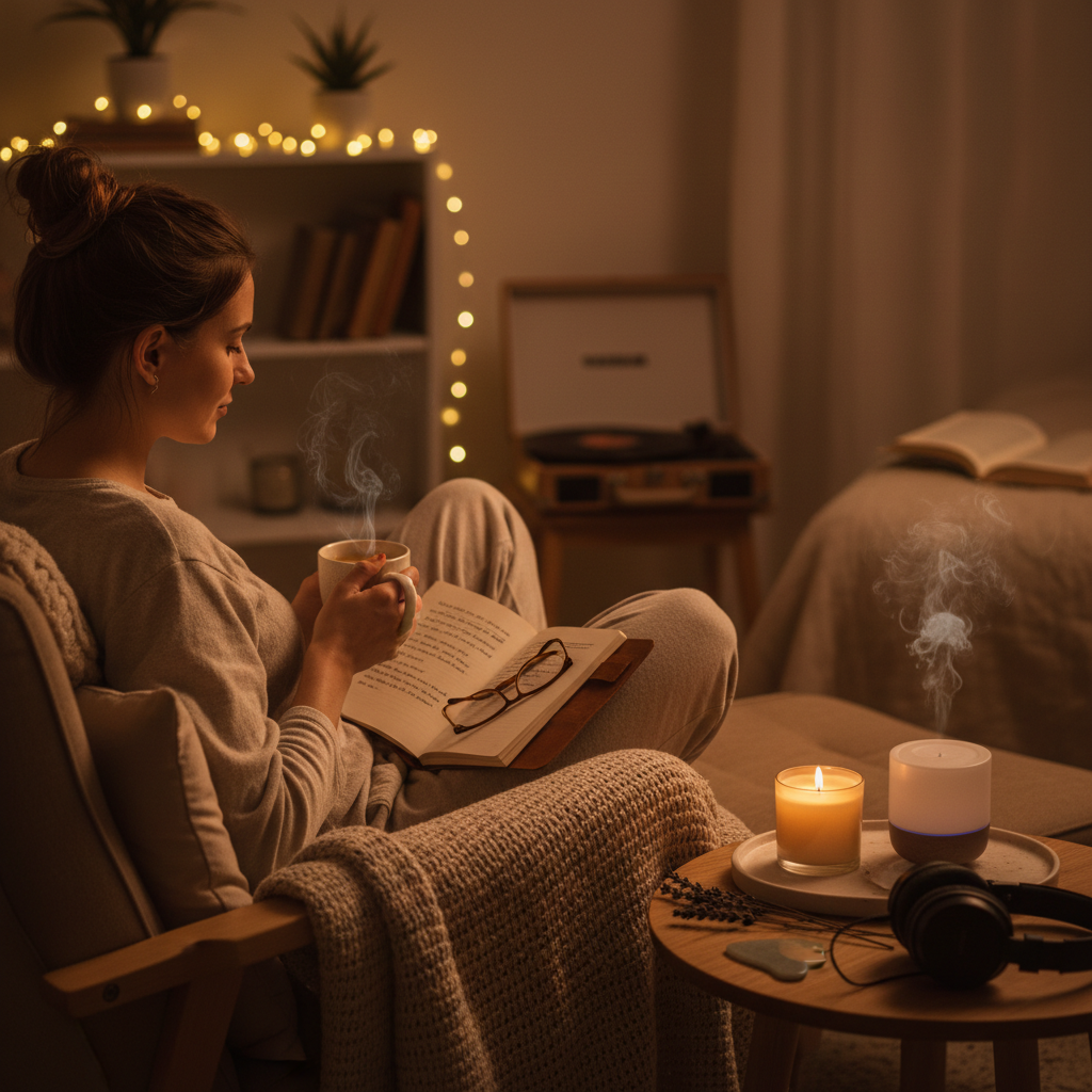 Jak stworzyć spokojny wieczorny nastrój wellness w domu